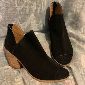 SOLD Susina Karina Lea Booties Open Toe